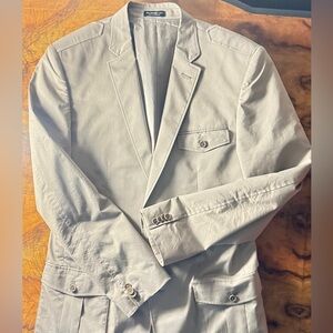 John Varvatos Military Field Jacket